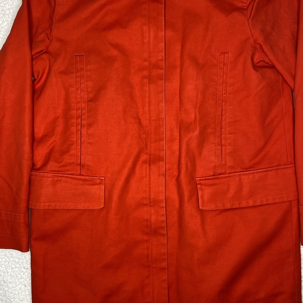 Pendleton Orange Overcoat: Size Extra Small - image 6